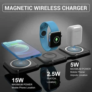 3-in-1 Wireless Charger – Phone, Watch ...