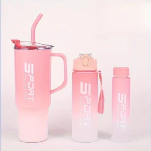 (Pack of 3) Water Bottles Set..........