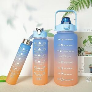 3 Pcs Colourful Water Bottle Set.........