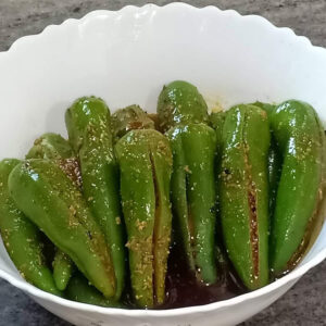Home Made Green Chili Achar – 1 KG