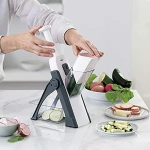 5 In 1 Mandoline Vegetable Slicer Food Chopper...