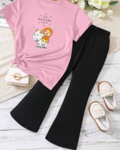 T-Shirt & Plazzo Suit – Premium DTF Print