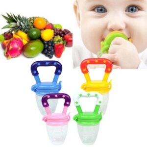 Baby Solid Baby Fruit Pacifier Fresh Fruit Feeder...