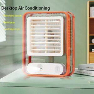 Portable Desktop Air Conditioner Usb Mini Air Cooler Fan....