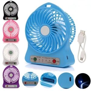 Portable Mini Usb Fan Rechargeable Battery