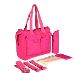 6pcs Set Baby Diaper Nappy Changing Bag...