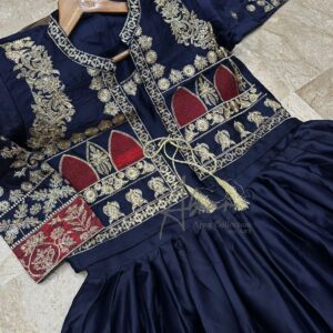 Handworked Maxi with Embroidered Koti – 2Pc Luxury Set