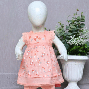 Adorable Baby 2-Piece Cotton Jacquard Set